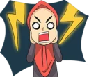 😱 emoji Girl Telegram sticker 21 of 120