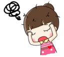😪 emoji Girl Telegram sticker 19 of 120