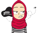 😒 emoji Girl Telegram sticker 23 of 120