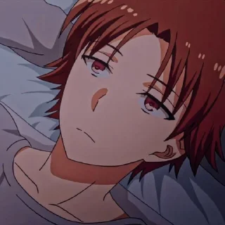 🌼 emoji Ayanokouji Kiyotaka @sticker_anime_boy Telegram sticker 16 of 22