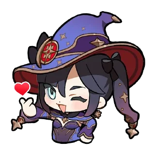 ❤️ emoji Genshin Telegram sticker 9 of 22