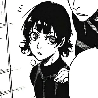🎧 emoji ╏Bachira Meguru [manga] ; @A5I58╏ Telegram sticker 18 of 95