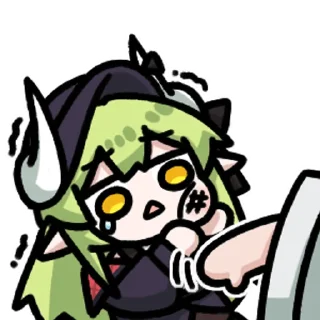 👊 emoji 小火切 @zhaxia_cn Telegram sticker 6 of 90