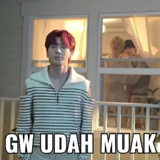 😭 emoji Bujang tieksti Telegram sticker 20 of 31