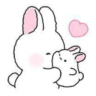 🐰 emoji rabbit mbull na byna @qvxbybyn Telegram sticker 10 of 25