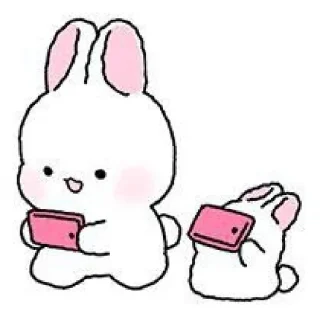 🐰 emoji rabbit mbull na byna @qvxbybyn Telegram sticker 13 of 25