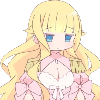 😞 emoji Beelzebub • @AnimeCrunch_Stickers Telegram sticker 21 of 97
