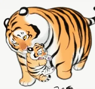🐯 emoji babytiger byna @qvxbybyn Telegram sticker 12 of 31