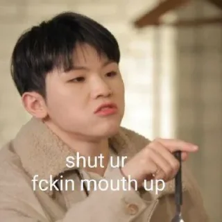 🍚 emoji woozi meme face ─ @sticketwoozi Telegram sticker 8 of 21