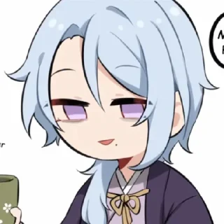 🎮 emoji Ayato Kamisato @KazuCredit Telegram sticker 18 of 75