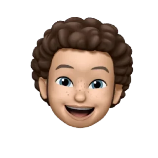 Sticker from Curly Boy