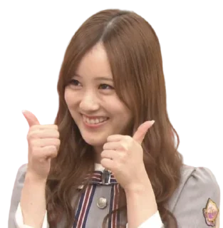 👍 emoji 乃木坂46 Telegram sticker 11 of 120