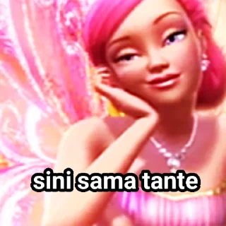 🧚‍♀ emoji barbie marah. @raisaanjay Telegram sticker 11 of 30
