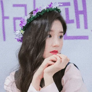 Sticker from Heejin pack ➖ @missterymoon