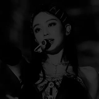 💗 emoji Jennie dark Telegram sticker 14 of 24