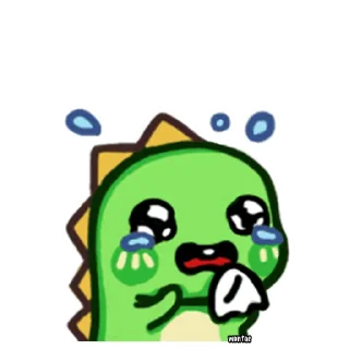🥺 emoji Chobosaurus by @wontae Telegram sticker 11 of 40