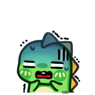 😱 emoji Chobosaurus by @wontae Telegram sticker 5 of 40