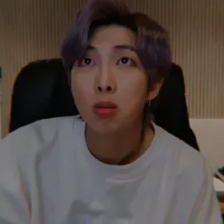 🎙 emoji namjoon by @tikelkomek. Telegram sticker 7 of 40