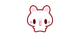 😮 emoji CoconutRabbit@breakzhan Telegram sticker 5 of 16