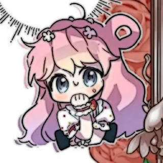 🌷 emoji ᮫  𓆤 ๋۪ @DreamGradient ┈𝆫 @pluffiy↻‌ ˖ ׂ Telegram sticker 9 of 70