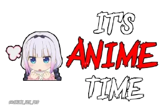 🔥 emoji It's Anime Time • @Anime_Flix_Pro Telegram sticker 11 of 20