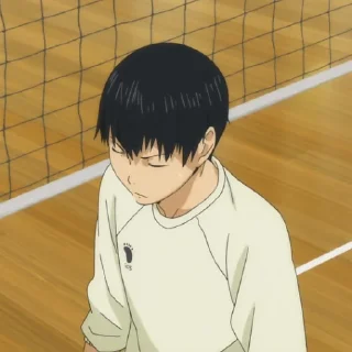 🏐 emoji @wallpaper_kid haikyuu//2 @Anime_Sticker_noob Telegram sticker 15 of 45