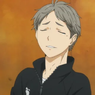 🏐 emoji @wallpaper_kid haikyuu//2 @Anime_Sticker_noob Telegram sticker 19 of 45