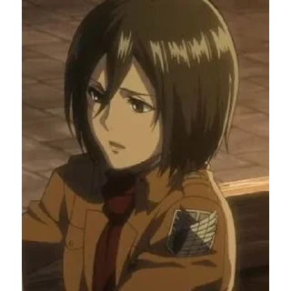 Sticker from Mikasa Ackerman