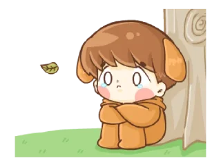 😌 emoji baby 'b' @noustiker Telegram sticker 22 of 25