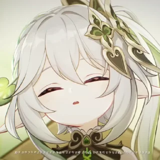 🌱 emoji Nahida @Hanim1O Telegram sticker 10 of 100