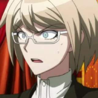 🐚 emoji Byakuya Togami || AnimeStickerPack Telegram sticker 24 of 29