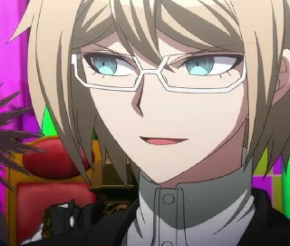 🐚 emoji Byakuya Togami || AnimeStickerPack Telegram sticker 20 of 29
