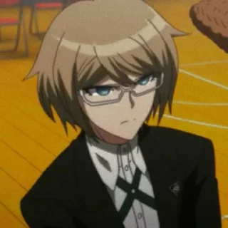 🐚 emoji Byakuya Togami || AnimeStickerPack Telegram sticker 6 of 29