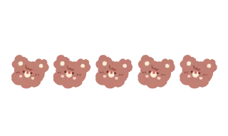 🧸 emoji @wittlebears 、 @kookoland ' s  bⱺrdᧉr Telegram sticker 16 of 35