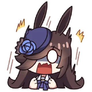 😱 emoji 马娘第二期 @zhaxia_cn Telegram sticker 6 of 70