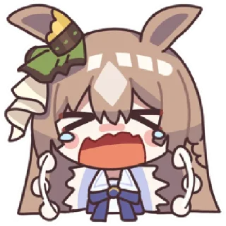 😰 emoji 马娘第二期 @zhaxia_cn Telegram sticker 14 of 70