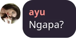 👍 emoji Ayu stiker ke 2 Telegram sticker 1 of 22