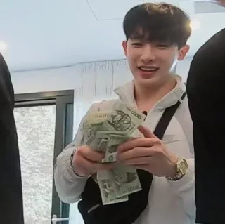 💰 emoji wonho Telegram sticker 5 of 80