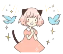 ✨ emoji ねこみみっこネココ2 Telegram sticker 18 of 40