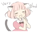 ☺️ emoji ねこみみっこネココ1 Telegram sticker 6 of 40