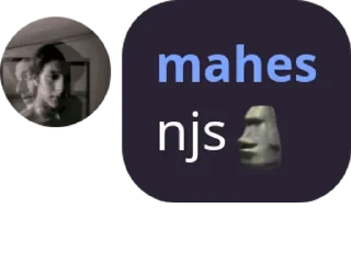 🗿 emoji hes mahes cakep Telegram sticker 23 of 53