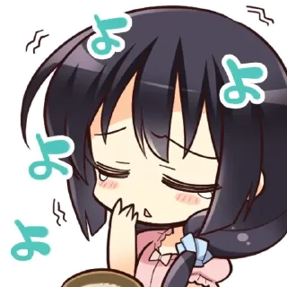 ⚪️ emoji 天色＊アイルノーツ オリジナルスタンプ Telegram sticker 14 of 40