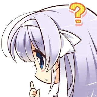 ⚪️ emoji 天色＊アイルノーツ オリジナルスタンプ Telegram sticker 20 of 40