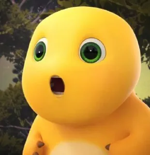 😄 emoji dino kuning Telegram sticker 18 of 56