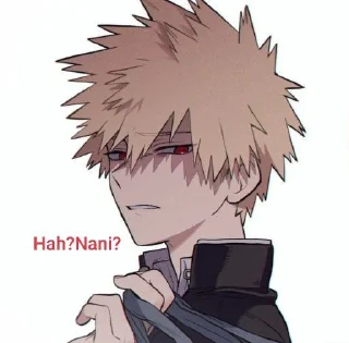 💣 emoji Bakugou Telegram sticker 13 of 15