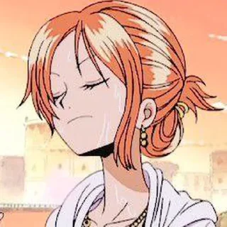🧡 emoji @STIKERANIMEX ➖ NAMI Telegram sticker 20 of 25
