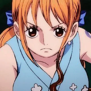 🧡 emoji @STIKERANIMEX ➖ NAMI Telegram sticker 6 of 25
