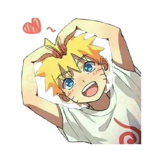 ❤️ emoji Naruto uzumaki Telegram sticker 18 of 31
