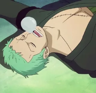 ⚔ emoji Roronoa Zoro Telegram sticker 12 of 15