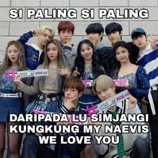 Sticker from si paling november gang